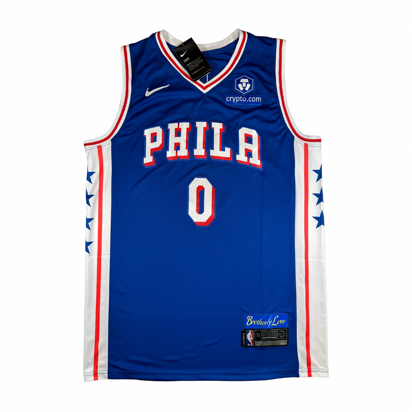 Tyrese Maxey Philadelphia 76ers NBA Nike Swingman Stitched Jersey