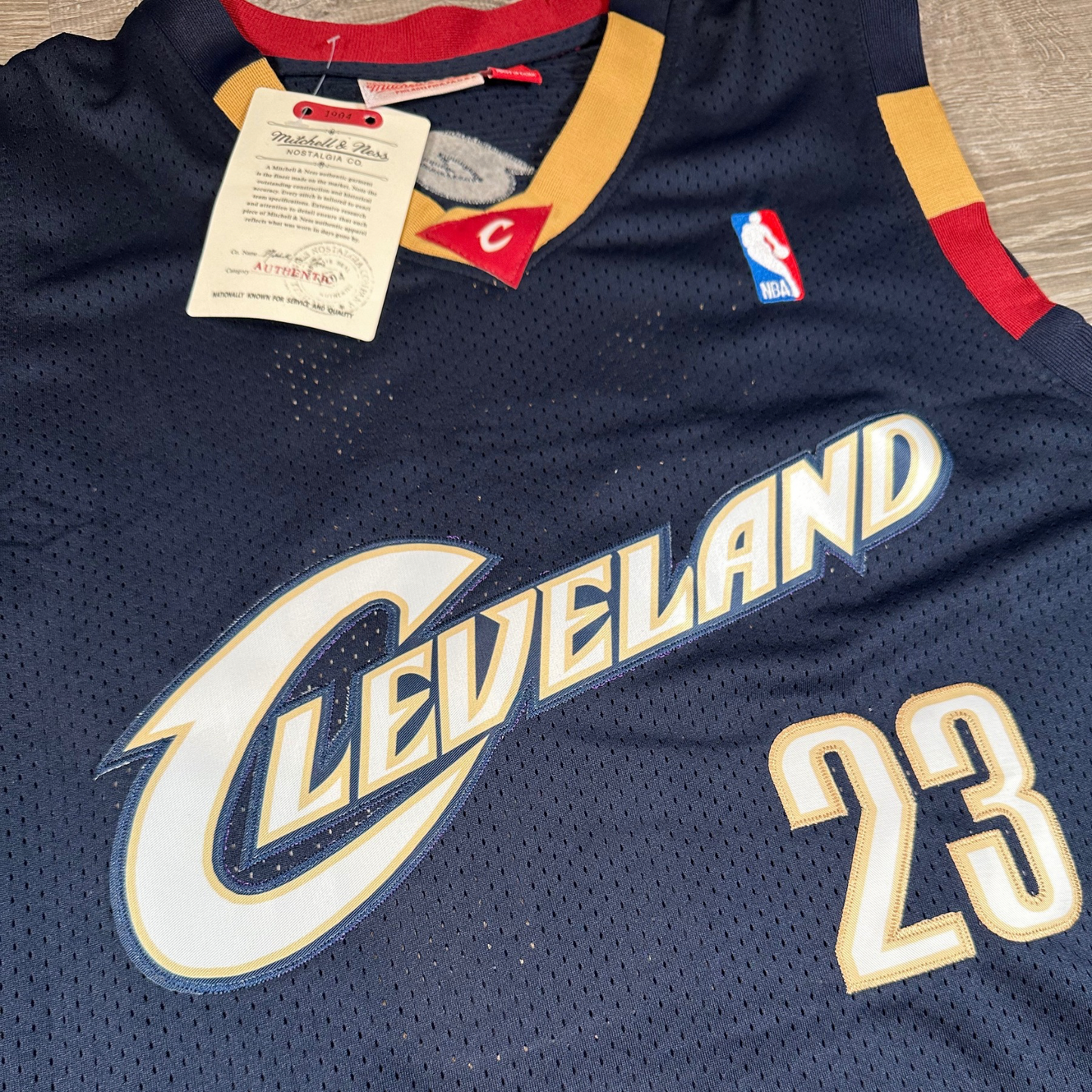 LeBron James Cleveland Cavaliers "2008-2009 Season" NBA Mitchell & Ness Hardwood Classics Swingman Stitched Jersey