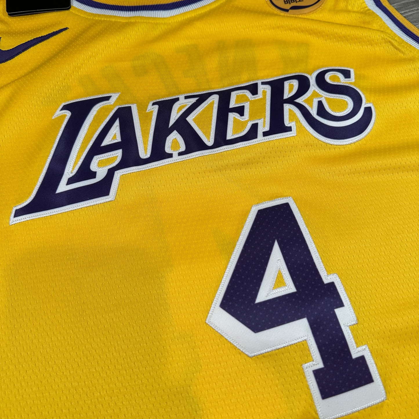 Dalton Knecht Los Angeles Lakers NBA Nike Swingman Stitched Jersey