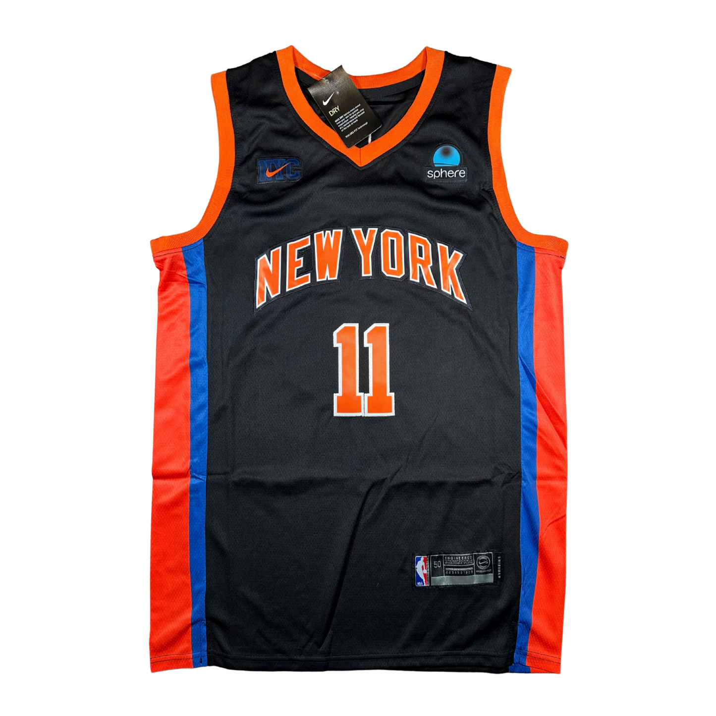 Jalen Brunson New York Knicks NBA Nike Swingman Stitched Jersey