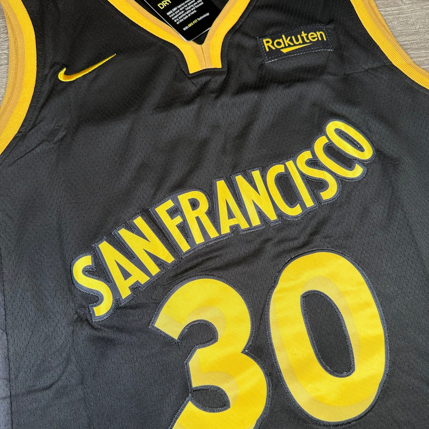 Stephen Curry Golden State Warriors NBA Nike Swingman Stitched Jersey