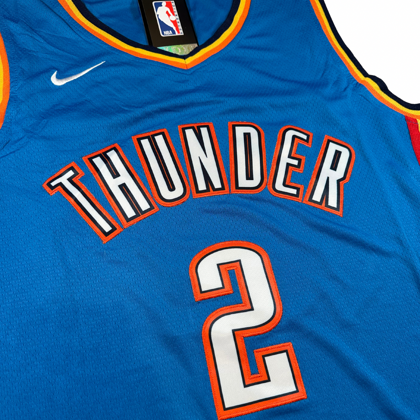 Shai Gilgeous-Alexander Oklahoma City Thunder NBA Nike Swingman Stitched Jersey