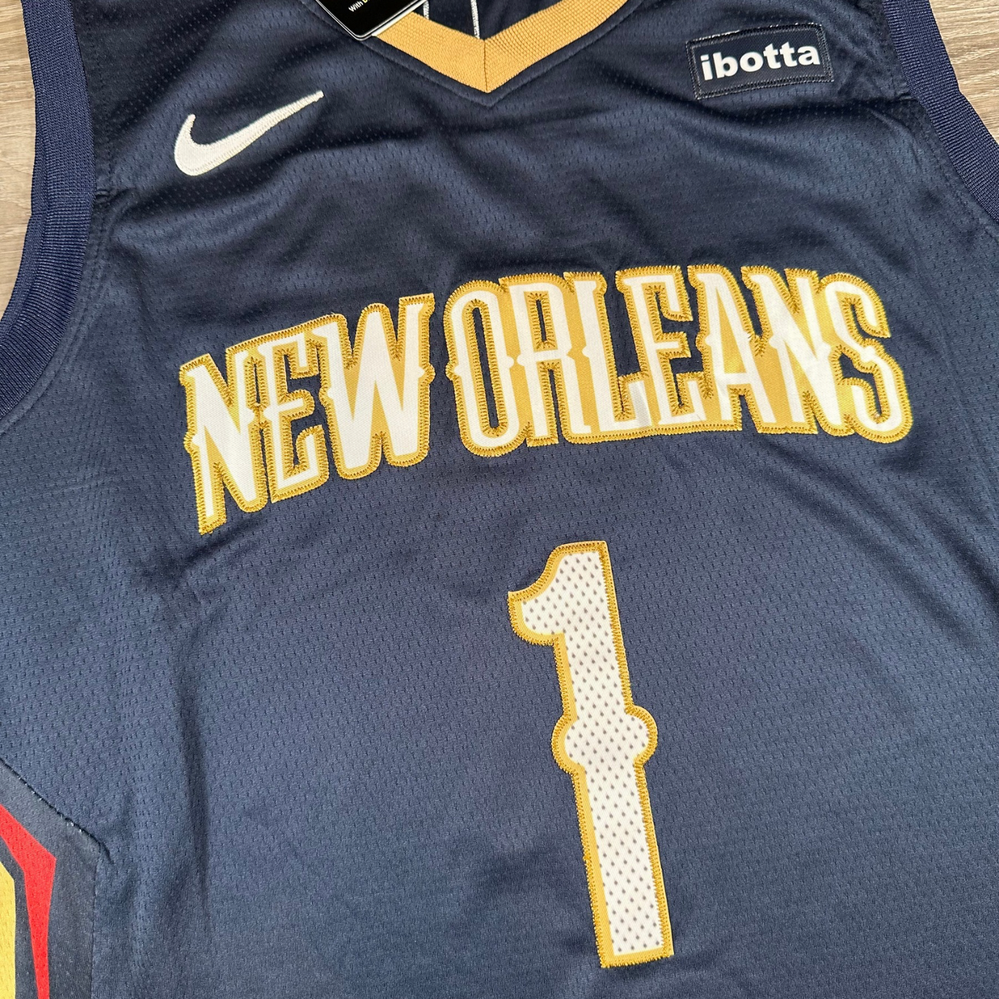 Zion Williamson New Orleans Pelicans NBA Nike Swingman Stitched Jersey