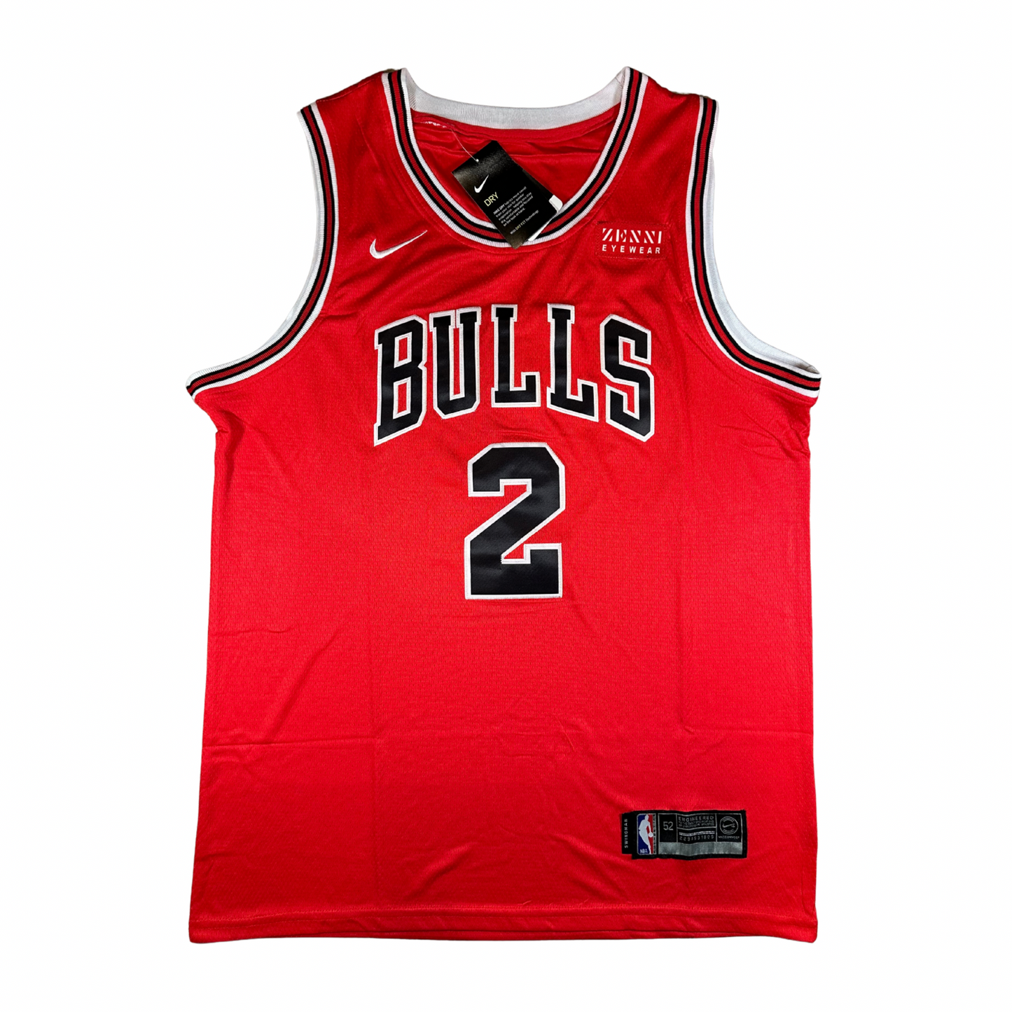 Lonzo Ball Chicago Bulls NBA Nike Swingman Stitched Jersey