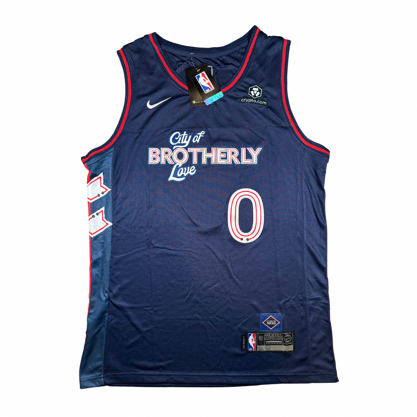 Tyrese Maxey Philadelphia 76ers NBA Nike Swingman Stitched Jersey