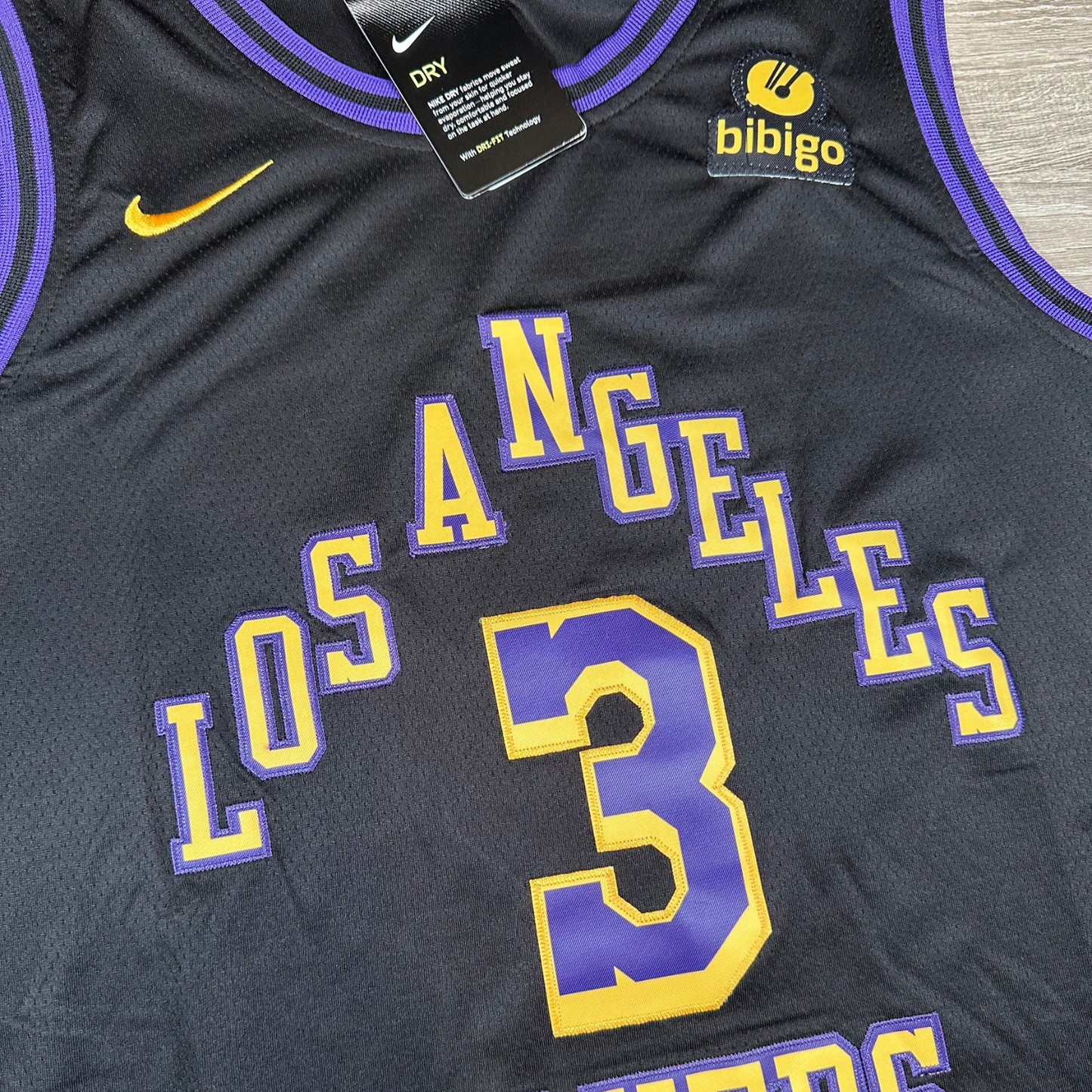 Anthony Davis Los Angeles Lakers NBA Nike Swingman Stitched Jersey