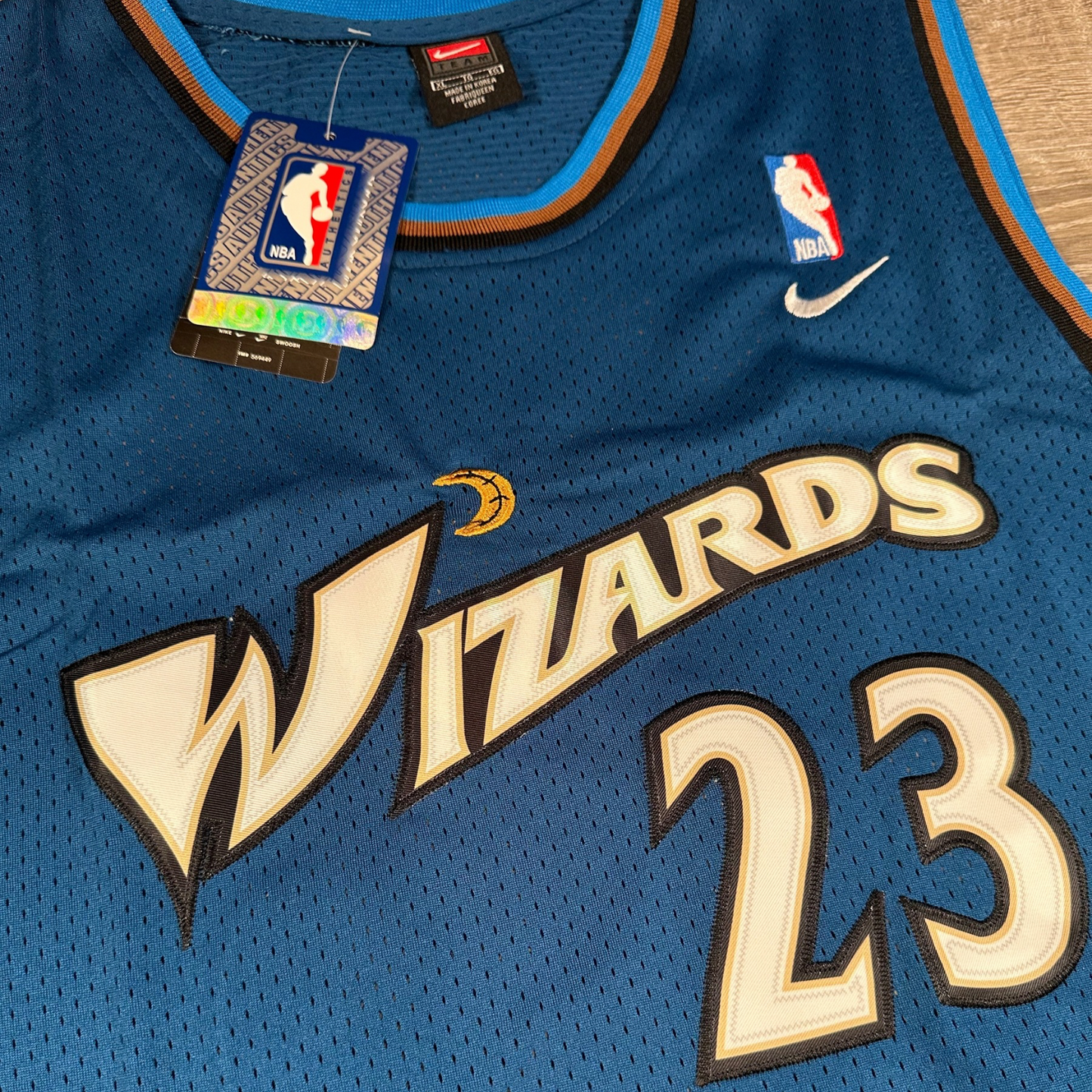 Michael Jordan Washington Wizards NBA Nike Swingman Stitched Jersey
