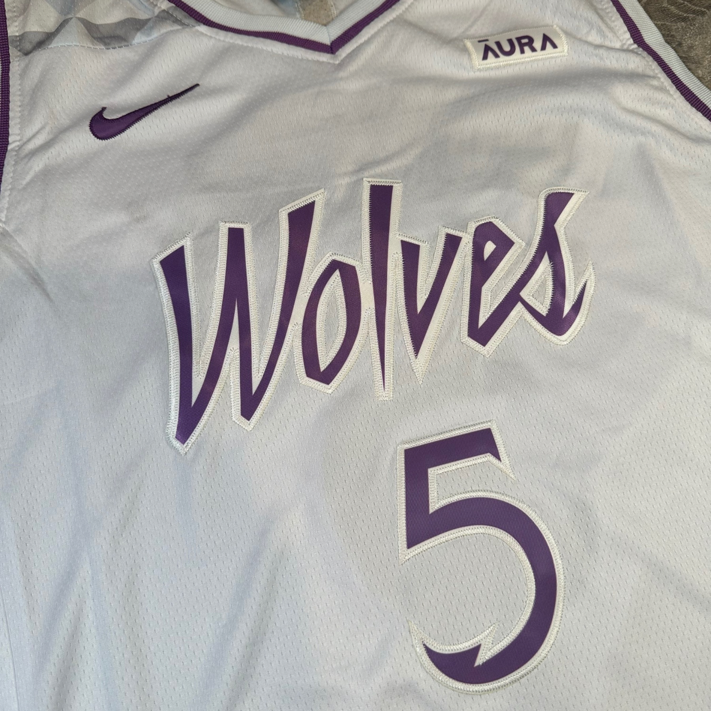 Anthony Edwards Minnesota Timberwolves NBA Nike Swingman Stitched Jersey