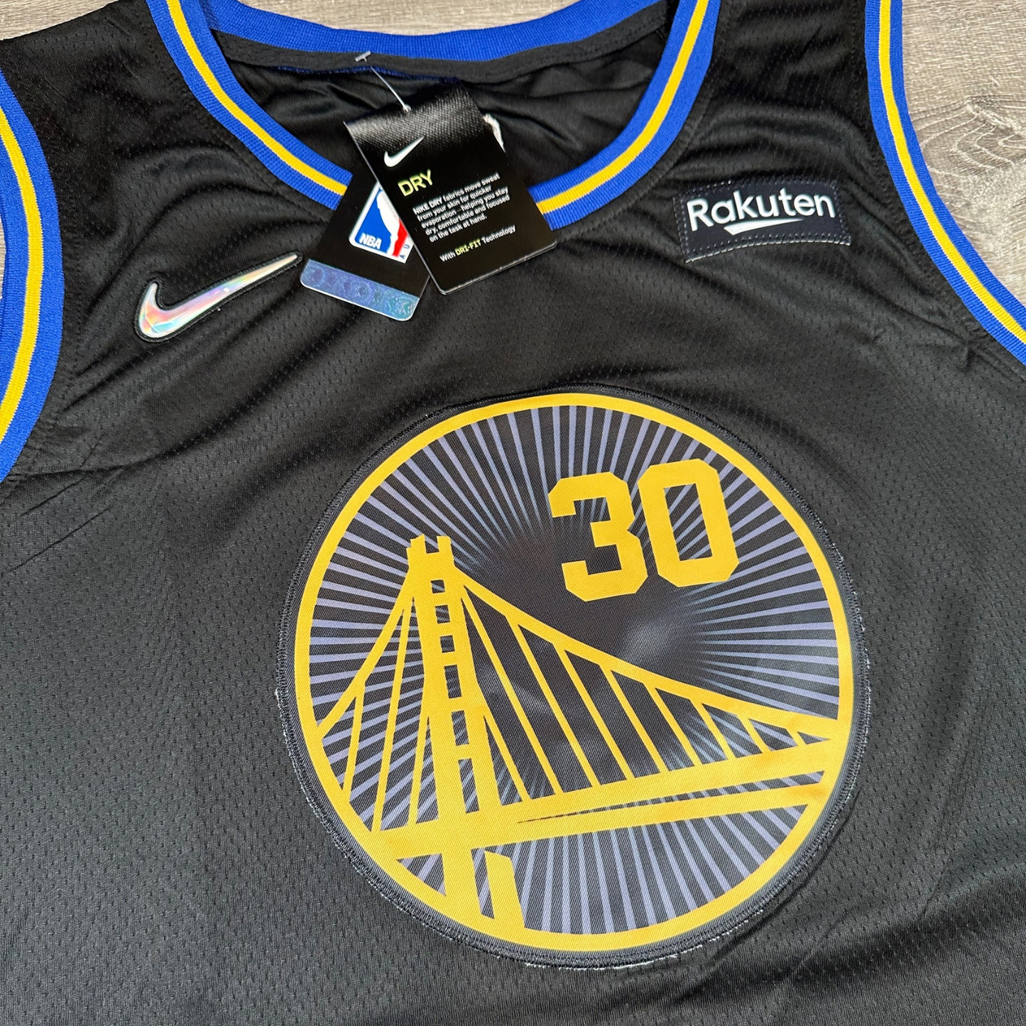 Stephen Curry Golden State Warriors NBA Nike Swingman Stitched Jersey