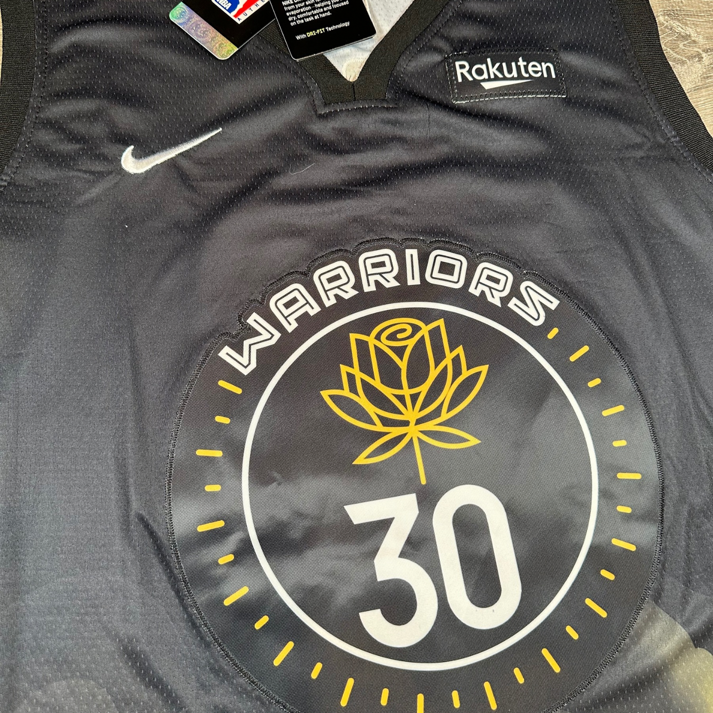 Stephen Curry Golden State Warriors NBA Nike Swingman Stitched Jersey