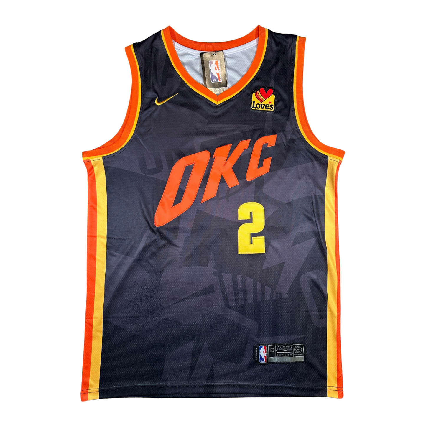 Shai Gilgeous-Alexander Oklahoma City Thunder NBA Nike Swingman Stitched Jersey