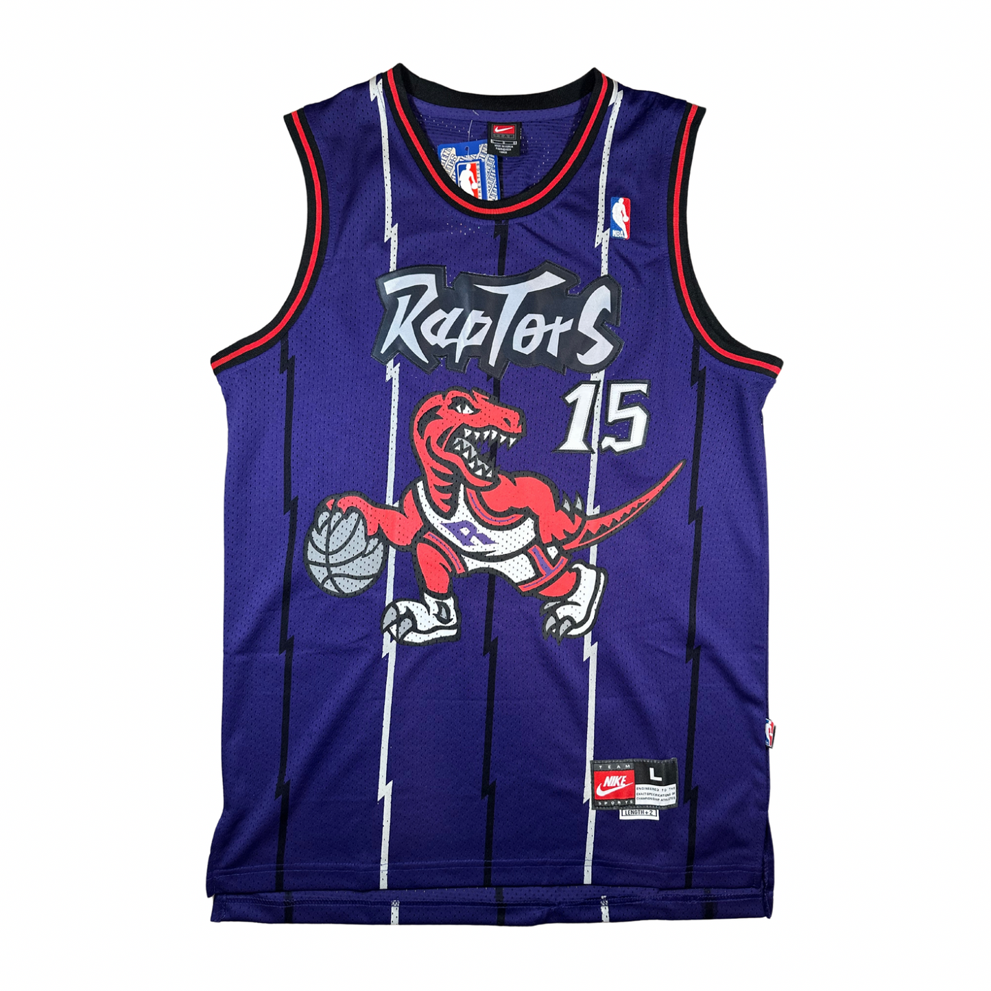 Vince Carter Toronto Raptors NBA Nike Swingman Stitched Jersey