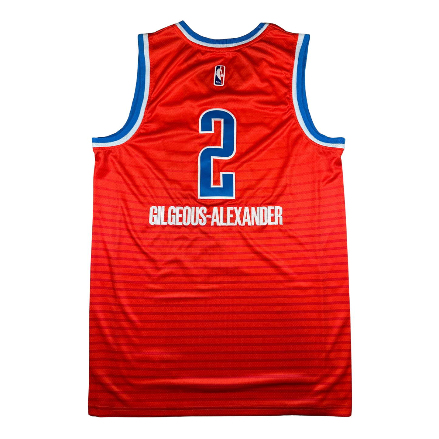 Shai Gilgeous-Alexander Oklahoma City Thunder NBA Nike Swingman Stitched Jersey