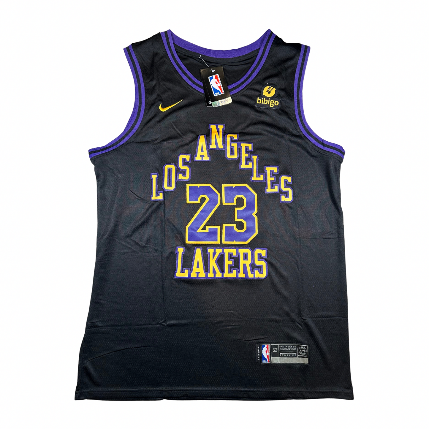 LeBron James Los Angeles Lakers NBA Nike Swingman Stitched Jersey