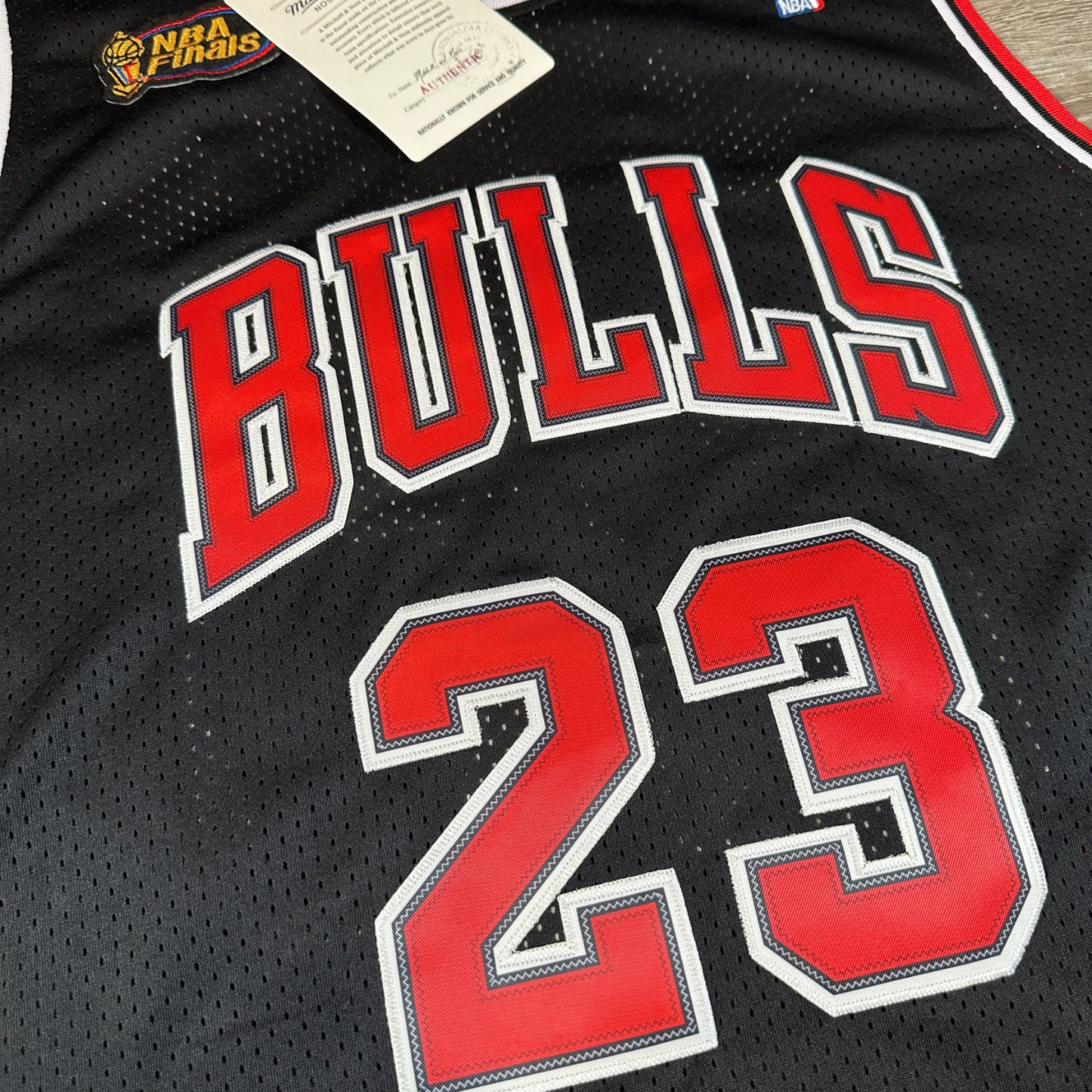 Michael Jordan Chicago Bulls "1997-1998 Season" NBA Mitchell & Ness Hardwood Classics Swingman Stitched Jersey