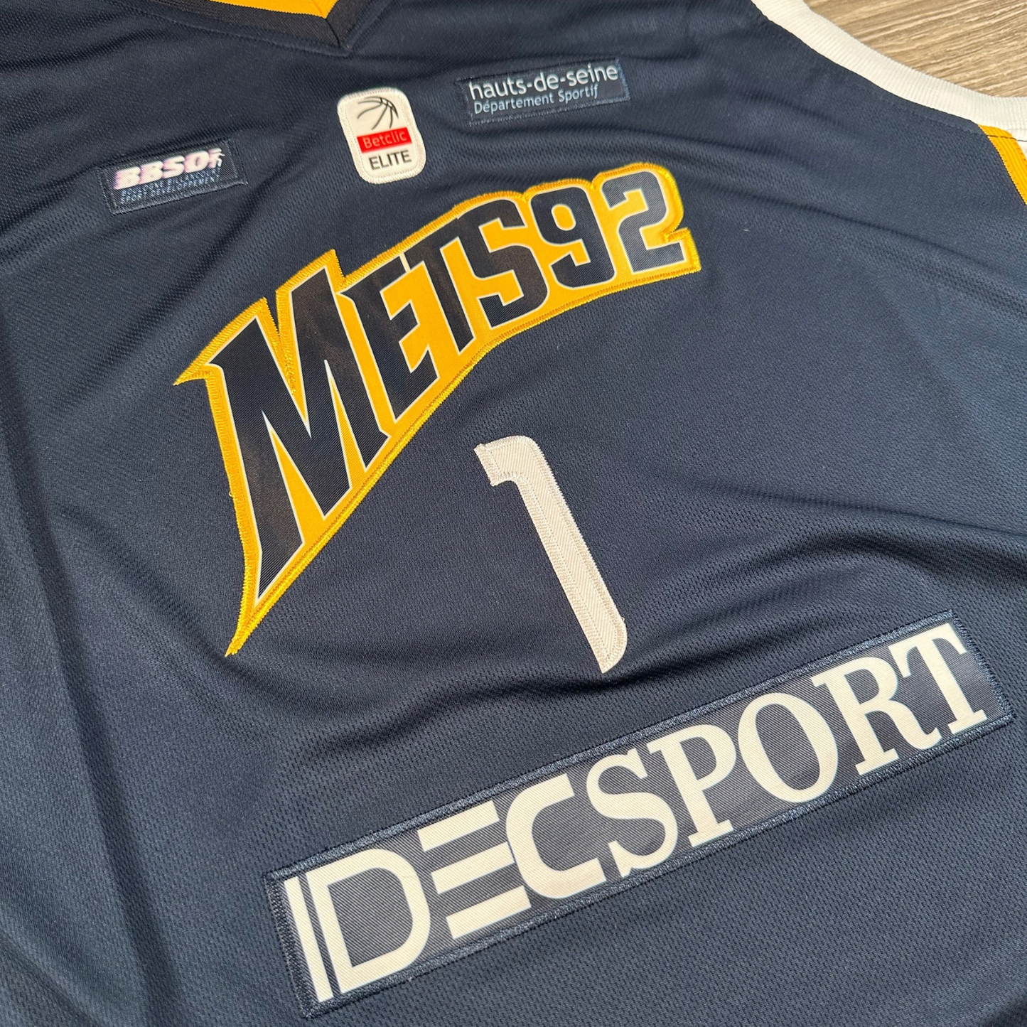 Victor Wembanyama Metropolitans 92 LNB Pro A Puma Stitched Jersey