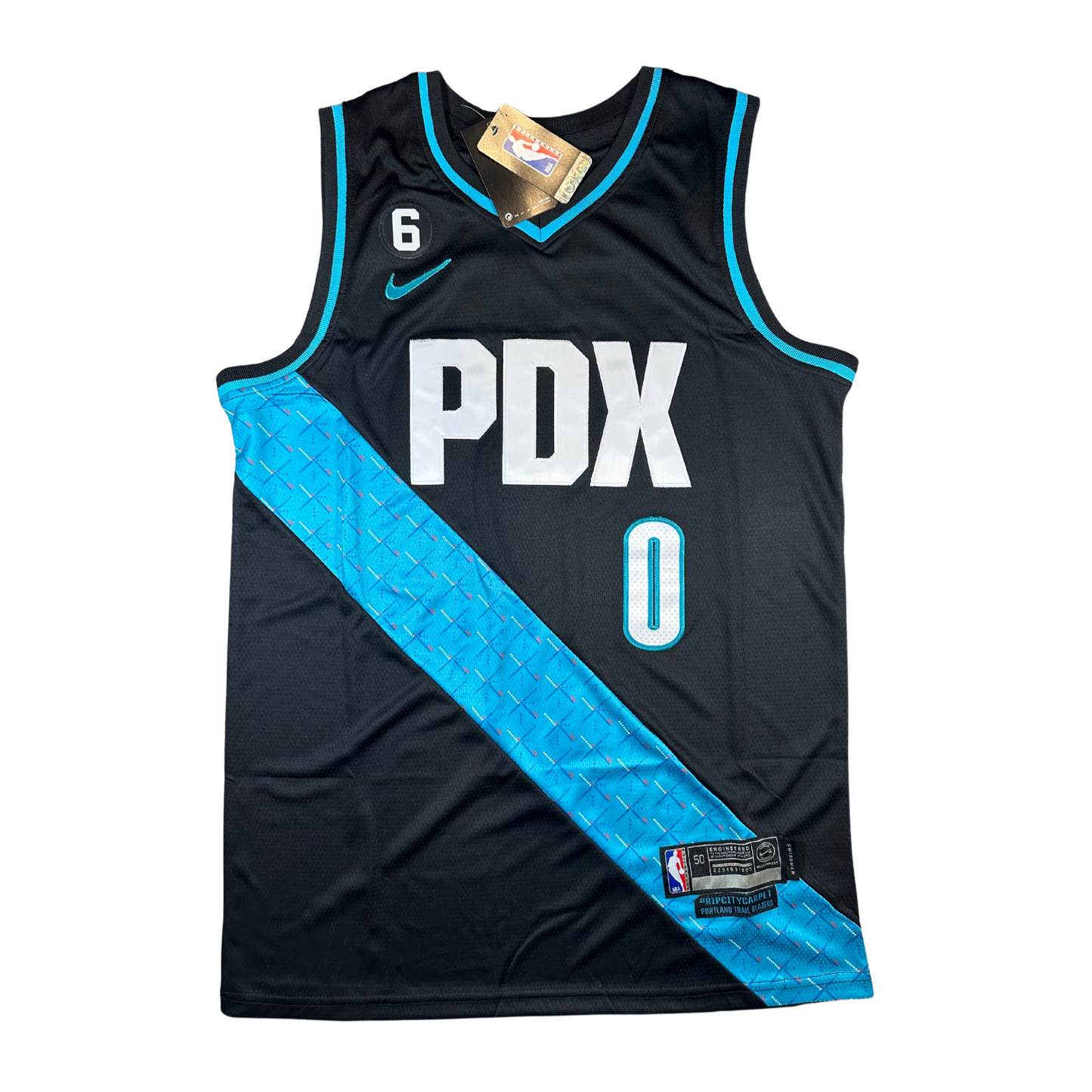 Damian Lillard Portland Trailblazers NBA Nike Swingman Stitched Jersey