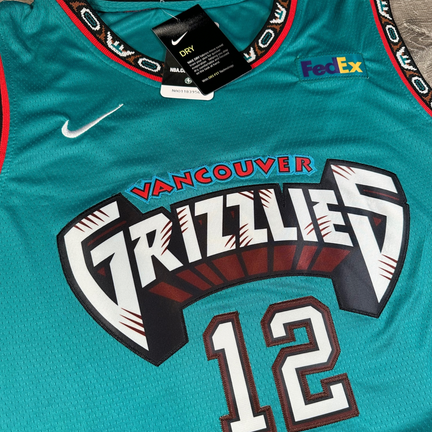 Ja Morant Vancouver Grizzlies NBA Nike Swingman Stitched Jersey