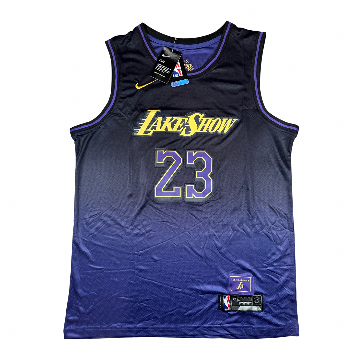 LeBron James Los Angeles Lakers NBA Nike Swingman Stitched Jersey
