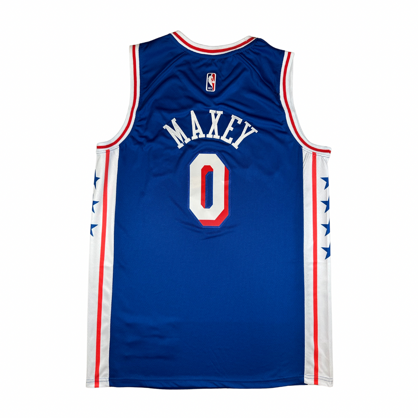 Tyrese Maxey Philadelphia 76ers NBA Nike Swingman Stitched Jersey