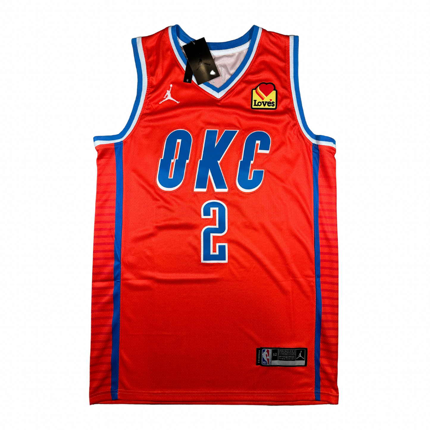 Shai Gilgeous-Alexander Oklahoma City Thunder NBA Nike Swingman Stitched Jersey