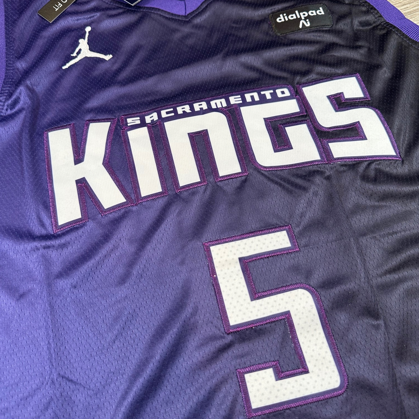 De'Aaron Fox Sacramento Kings NBA Nike Swingman Stitched Jersey