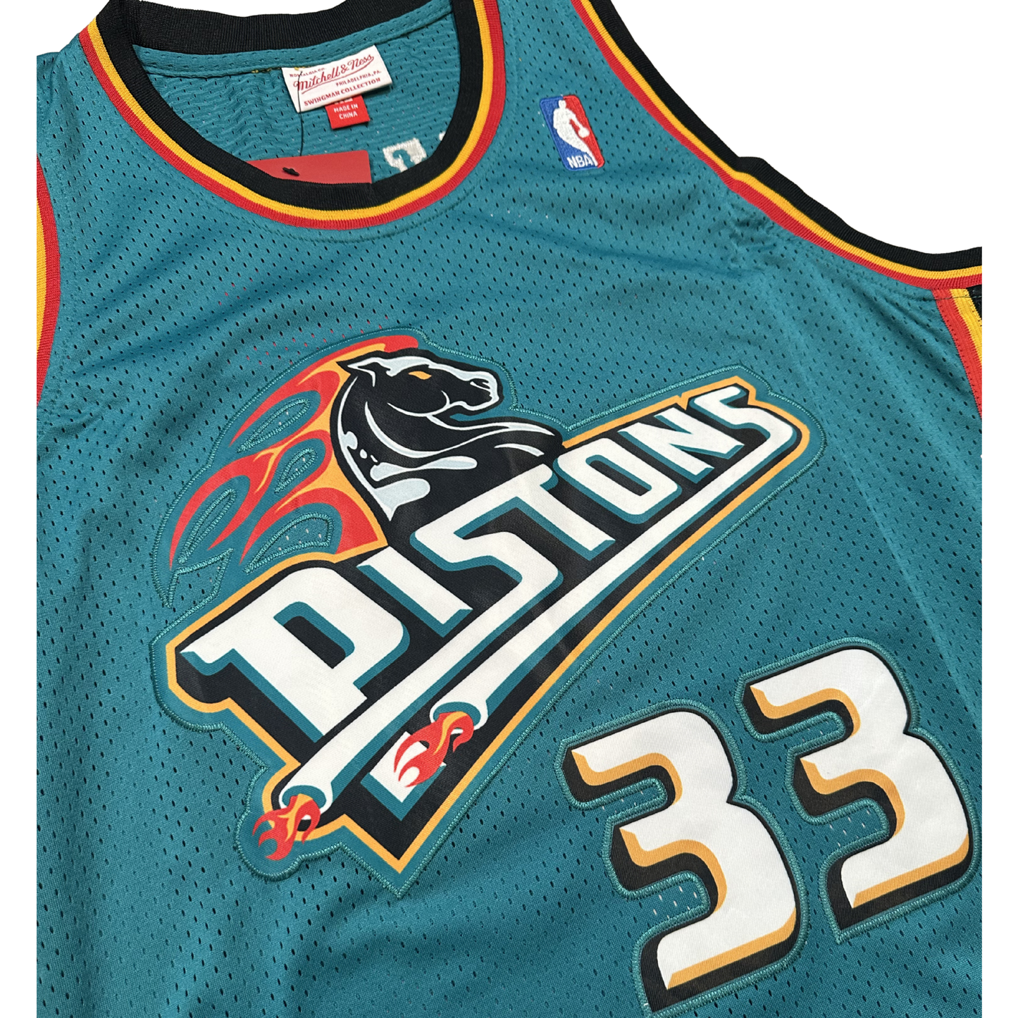 Grant Hill Detroit Pistons "1998-1999 Season" NBA Mitchell & Ness Hardwood Classics Swingman Stitched Jersey