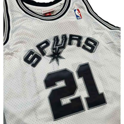 Tim Duncan San Antonio Spurs "1998-1999 Season" NBA Mitchell & Ness Hardwood Classics Swingman Stitched Jersey