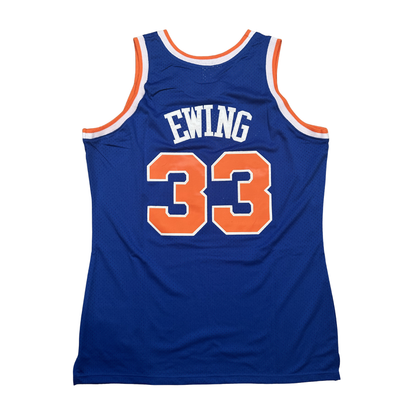 Patrick Ewing New York Knicks "1991-1992 Season" NBA Mitchell & Ness Hardwood Classics Swingman Stitched Jersey