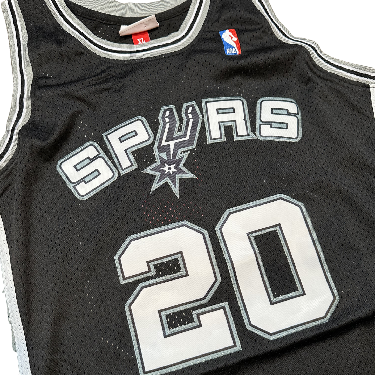 Manu Ginobili San Antonio Spurs "2002-2003 Season" NBA Mitchell & Ness Hardwood Classics Swingman Stitched Jersey