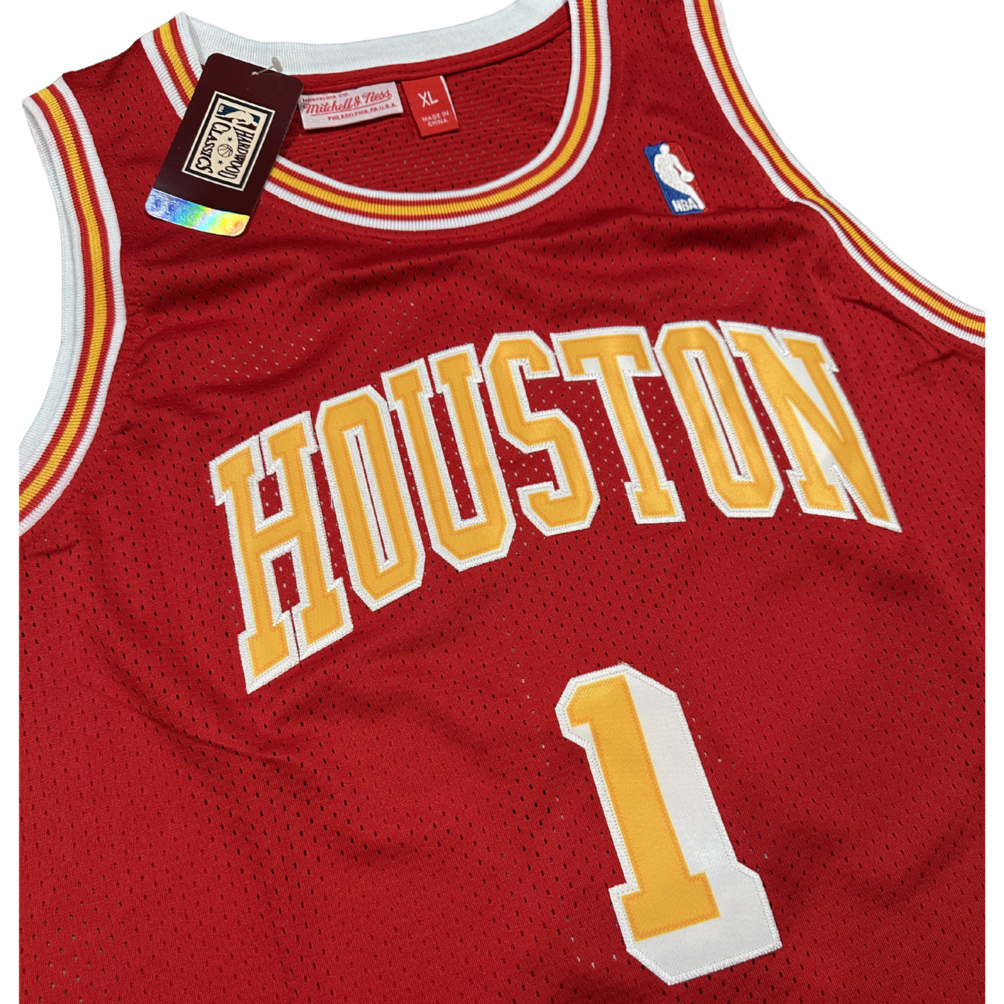 Tracy McGrady Houston Rockets "2004-2005 Season" NBA Mitchell & Ness Hardwood Classics Swingman Stitched Jersey