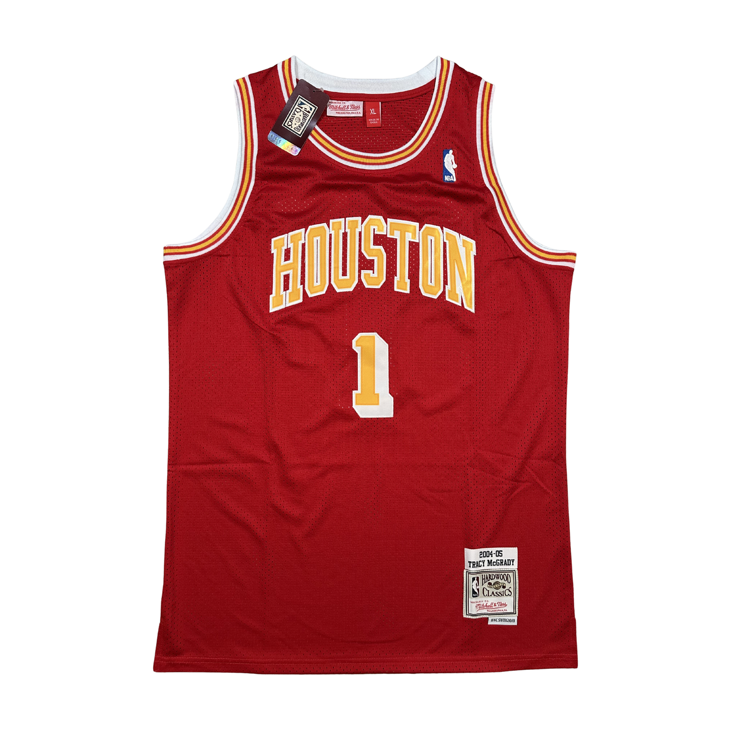 Tracy McGrady Houston Rockets "2004-2005 Season" NBA Mitchell & Ness Hardwood Classics Swingman Stitched Jersey