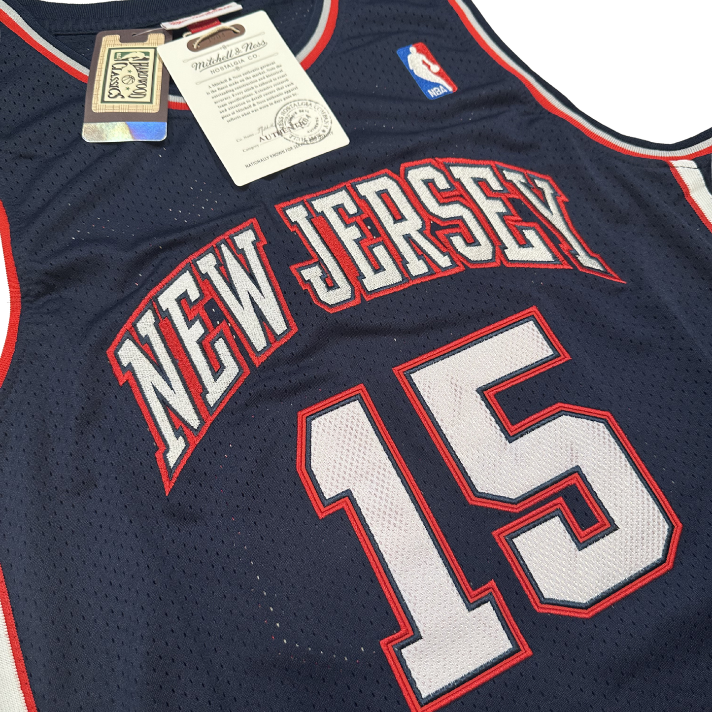 Vince Carter New Jersey Nets "2006-2007 Season" NBA Mitchell & Ness Hardwood Classics Swingman Stitched Jersey