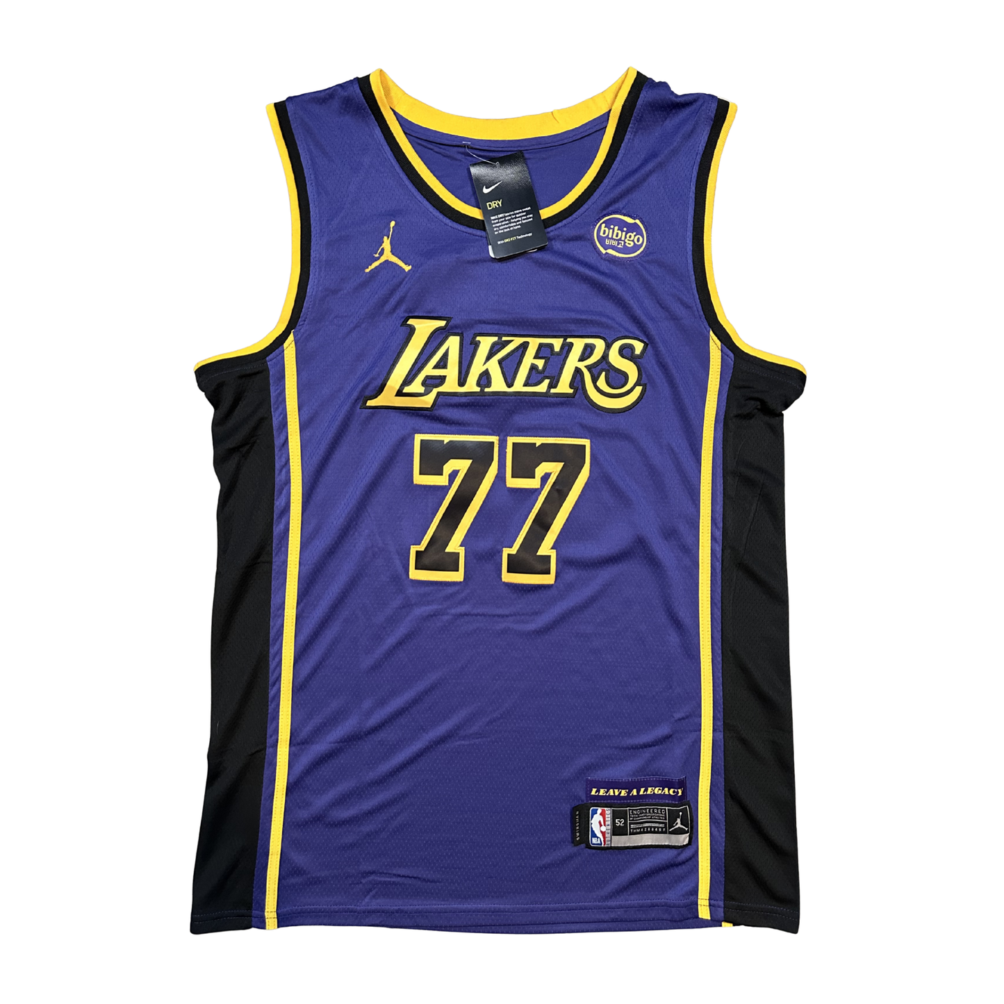 Luka Doncic Los Angeles Lakers NBA Nike Swingman Stitched Jersey