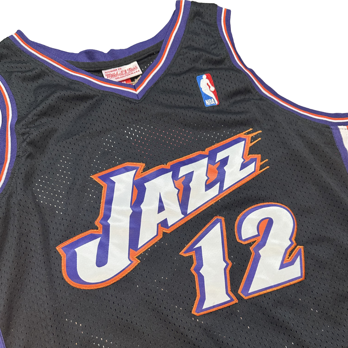 John Stockton Utah Jazz "1998-1999 Season" NBA Mitchell & Ness Hardwood Classics Swingman Stitched Jersey