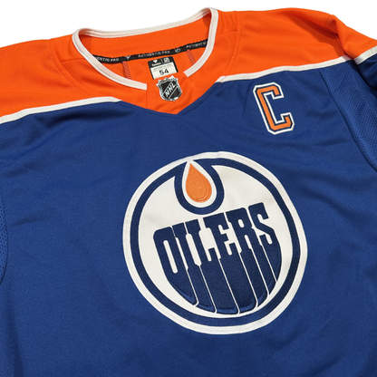 Connor McDavid Edmonton Oilers NHL Fanatics Authentic Pro Stitched Jersey