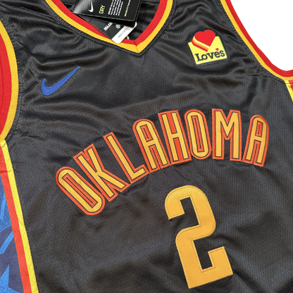 Shai Gilgeous-Alexander Oklahoma City Thunder NBA Nike Swingman Stitched Jersey