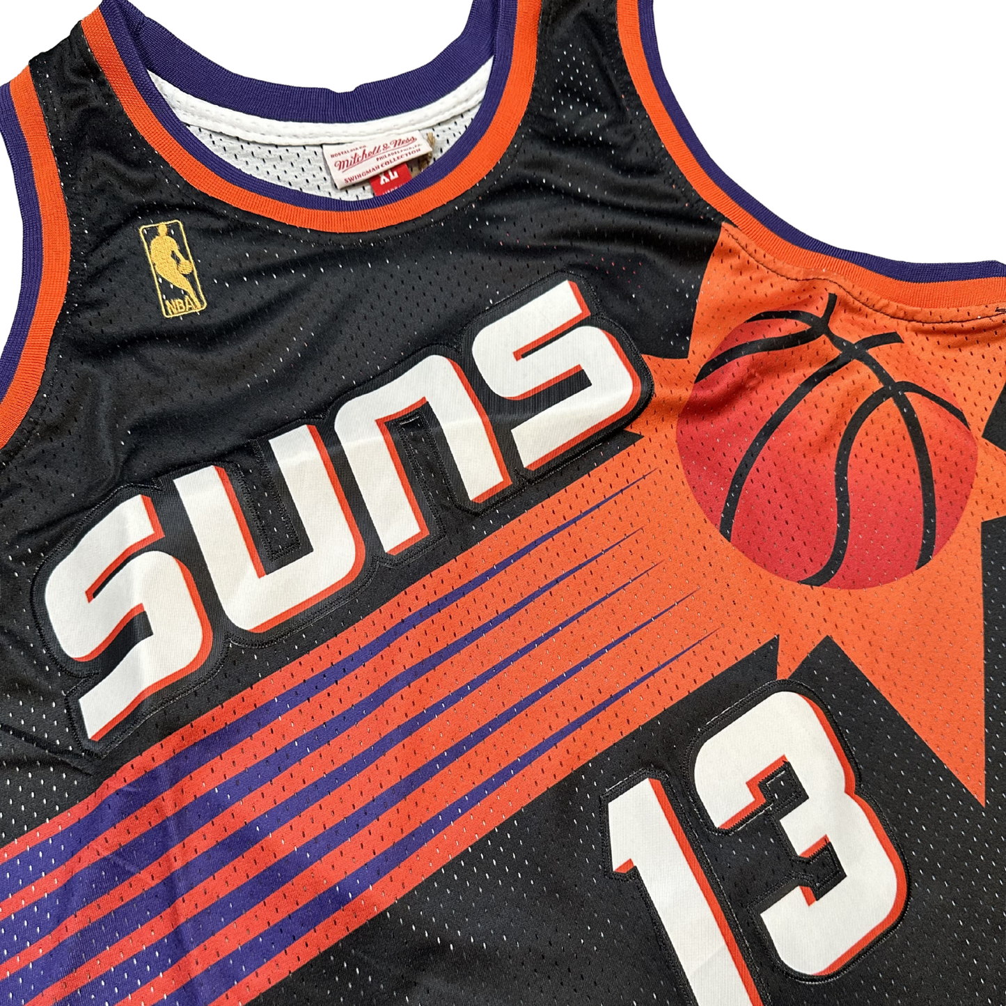 Steve Nash Phoenix Suns "1996-1997 Season" NBA Mitchell & Ness Hardwood Classics Swingman Stitched Jersey