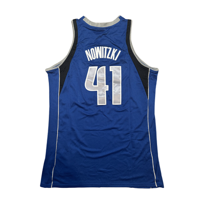 Dirk Nowitzki Dallas Mavericks "2010-2011 Season" NBA Mitchell & Ness Hardwood Classics Swingman Stitched Jersey