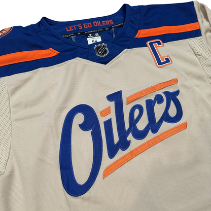 Connor McDavid Edmonton Oilers NHL Fanatics Authentic Pro Stitched Jersey