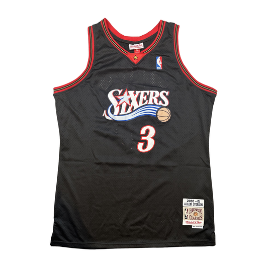 Allen Iverson Philadelphia 76ers "2000-2001 Season" NBA Mitchell & Ness Hardwood Classics Swingman Stitched Jersey